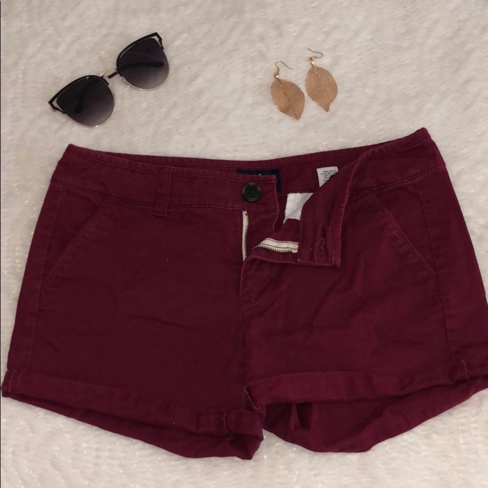 Maroon Shorts